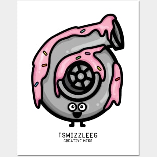 Cutest Turbo - Frosted Pink with Sprinkles Posters and Art